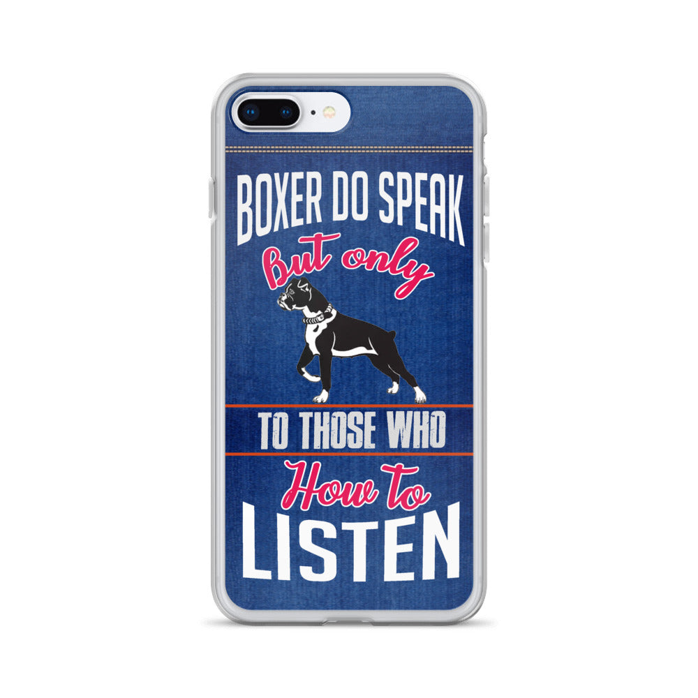 iPhone Case Boxer Lovers