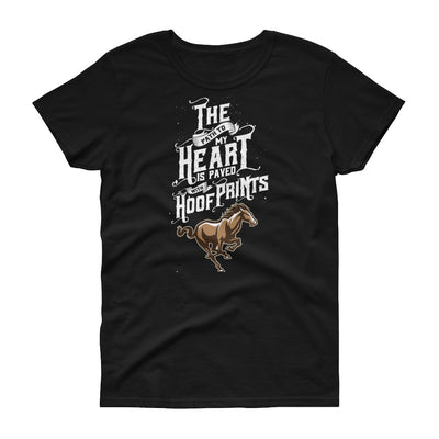 Women's short sleeve t-shirt Horse lovers