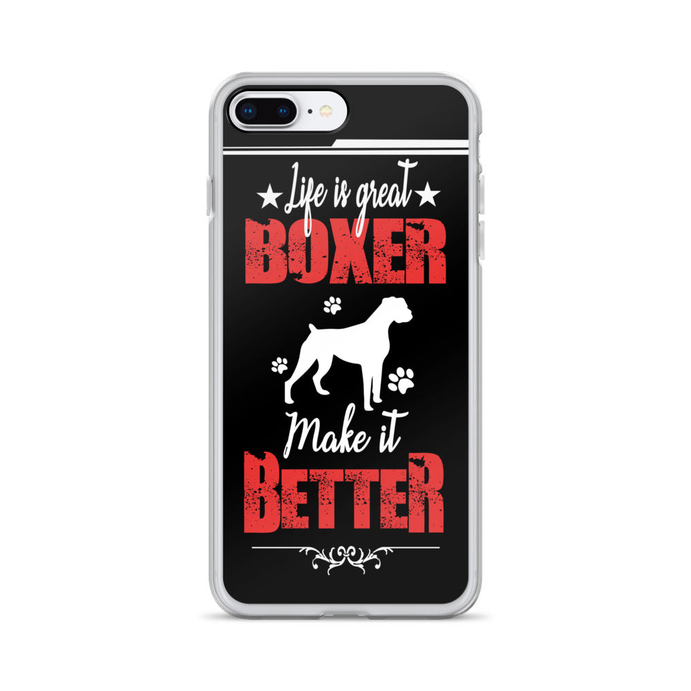 iPhone Case Boxer Lovers