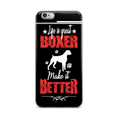 iPhone Case Boxer Lovers