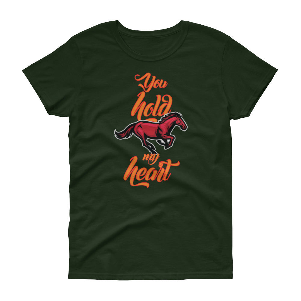 Women's short sleeve t-shirt Horse Lovers