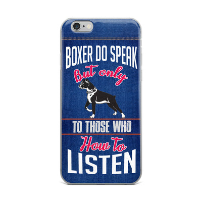 iPhone Case Boxer Lovers